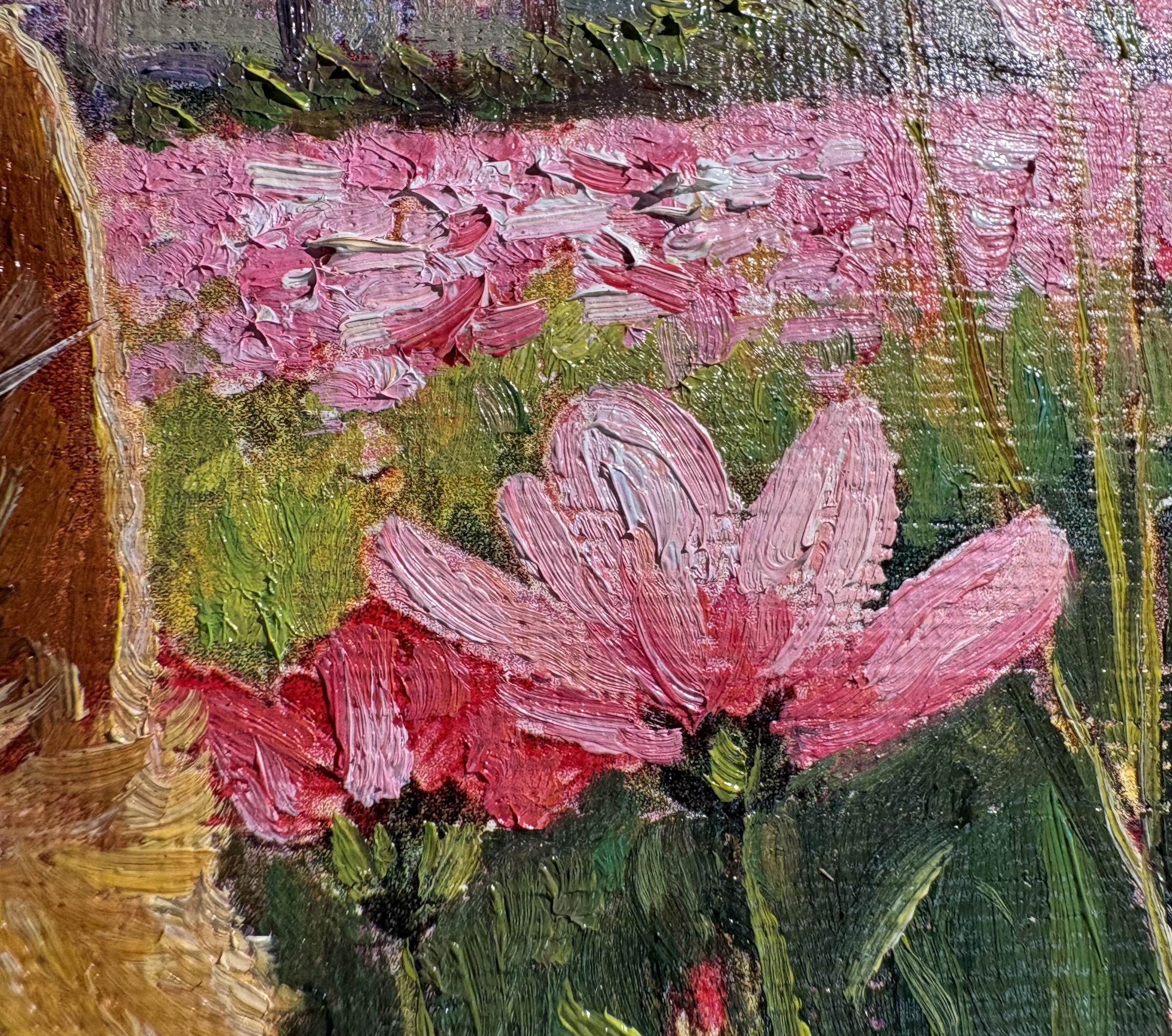 Oil painting detail