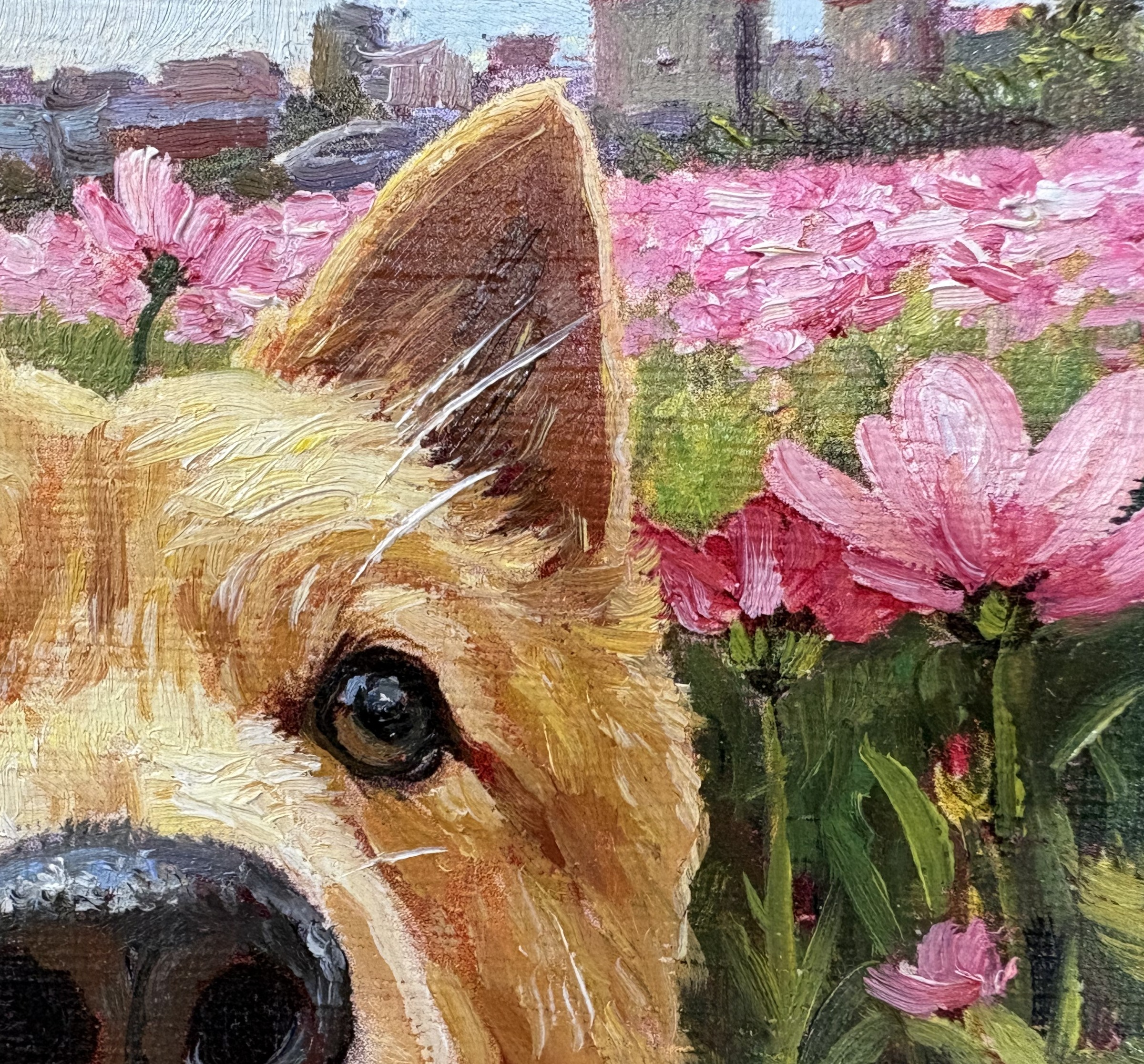 Oil painting detail 2